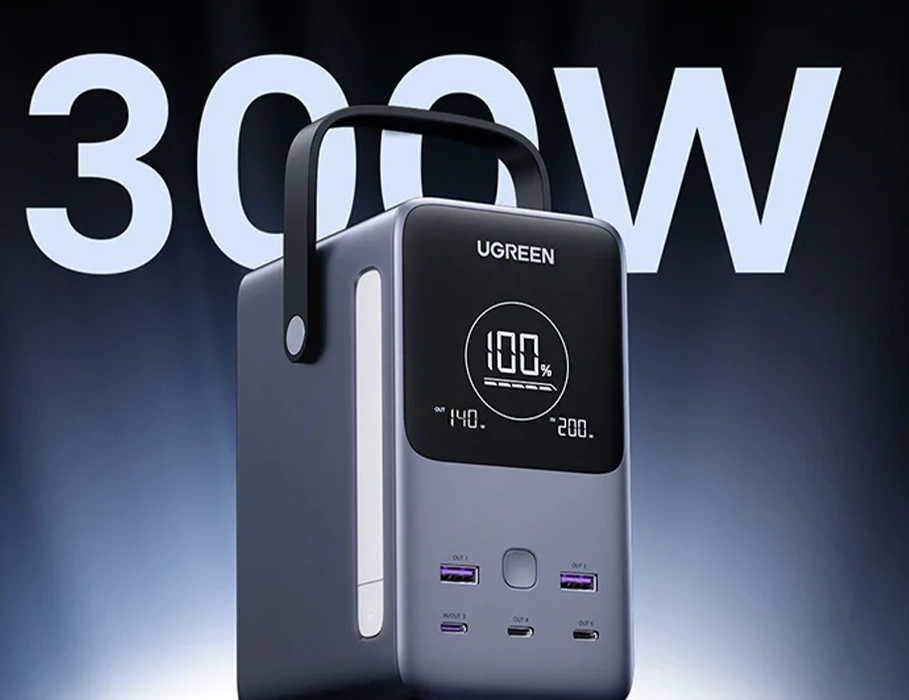 Зовнішній акумулятор [павербанк] UGREEN PB770 48000mAh 300W (25286)