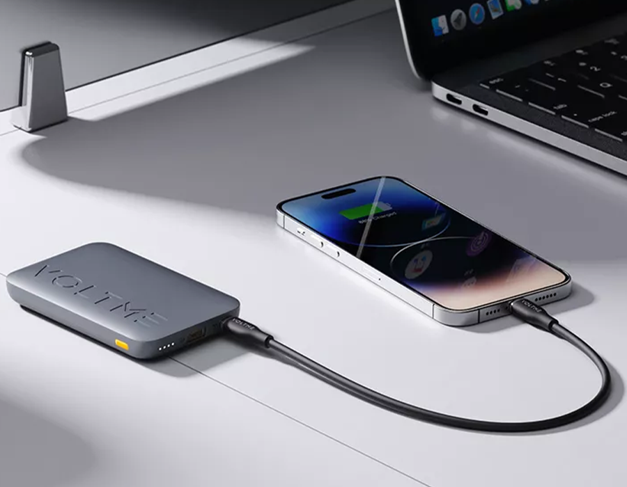 Зовнішній акумулятор [павербанк] VOLTME Hypercore 10K 10000mAh - Deep Blue (B2009)