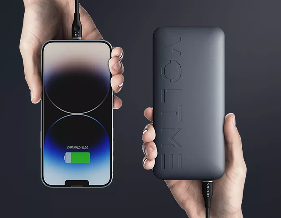 Зовнішній акумулятор [павербанк] VOLTME Hypercore 20K Power Bank 20000mAh - Deep Blue (B3010)