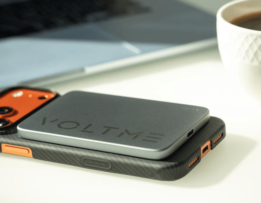Магнітний павербанк VOLTME Hypercore Air 5K A05W Wireless 5000mAh - Dark Grey (B3055)