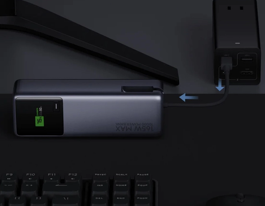 Внешний аккумулятор [павербанк] Xiaomi 10000mAh 165W Gray (BHR9361GL)