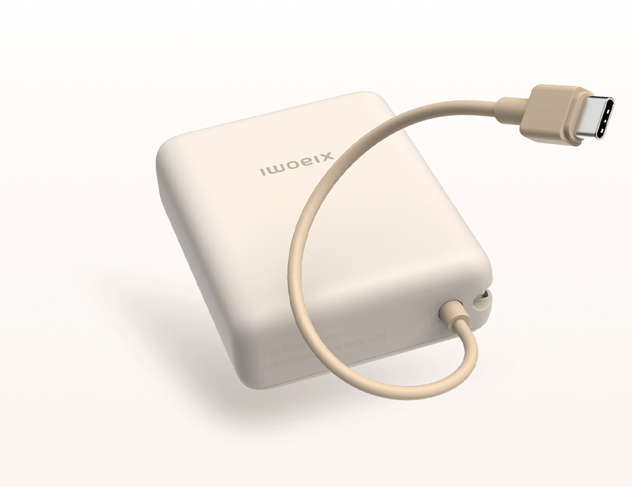 Павербанк Xiaomi 33W Power Bank 10000mAh з вбудованим кабелем - Blue (BHR9341GL)