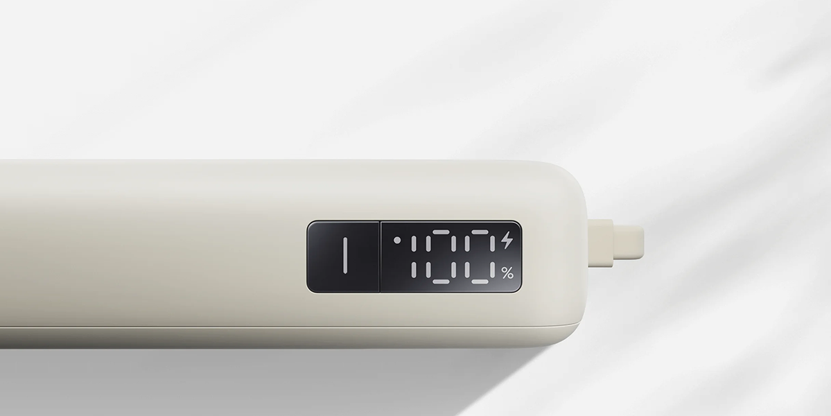 Павербанк Xiaomi 67W Power Bank 10000mAh з вбудованим кабелем - Beige (BHR08O0GL)