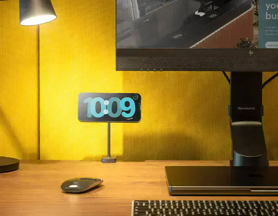 Zens Office Charger Mount Pro 2 с регулируемым креплением для горизонтального или вертикального обзора