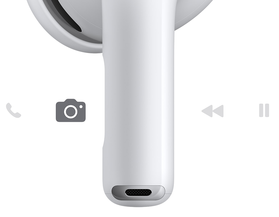 AirPods Pro 3 — сенсорне керування для фото, відео та гучності