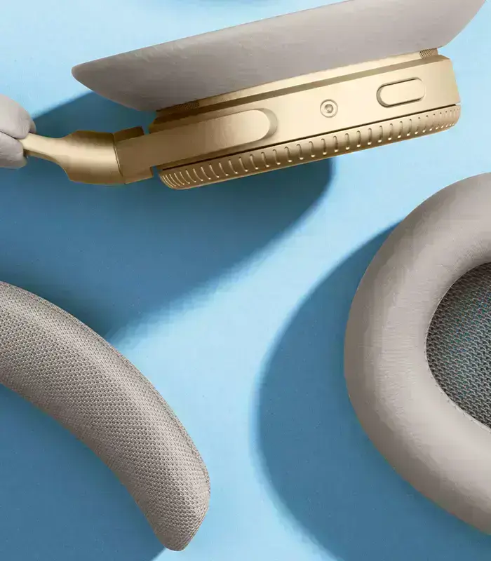 Модульна конструкція Beoplay H100 з можливістю заміни компонентів