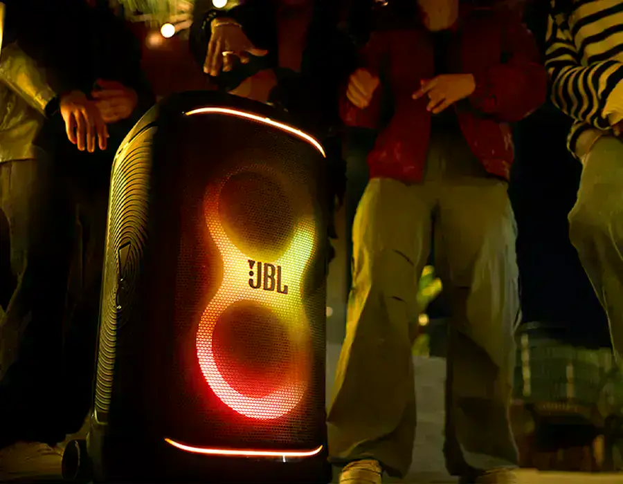 Колонка JBL PartyBox 520 с технологией AI Sound Boost для мощного звука