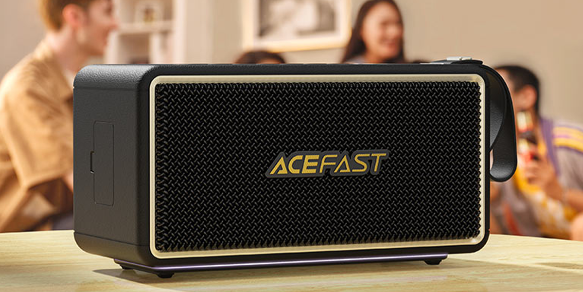 Портативная колонка ACEFAST K3 Max Portable Wireless Speaker - Black (6974316285038)