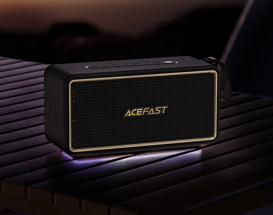 Портативная колонка ACEFAST K3 Ultra Portable Wireless Speaker - Black (6974316285106)