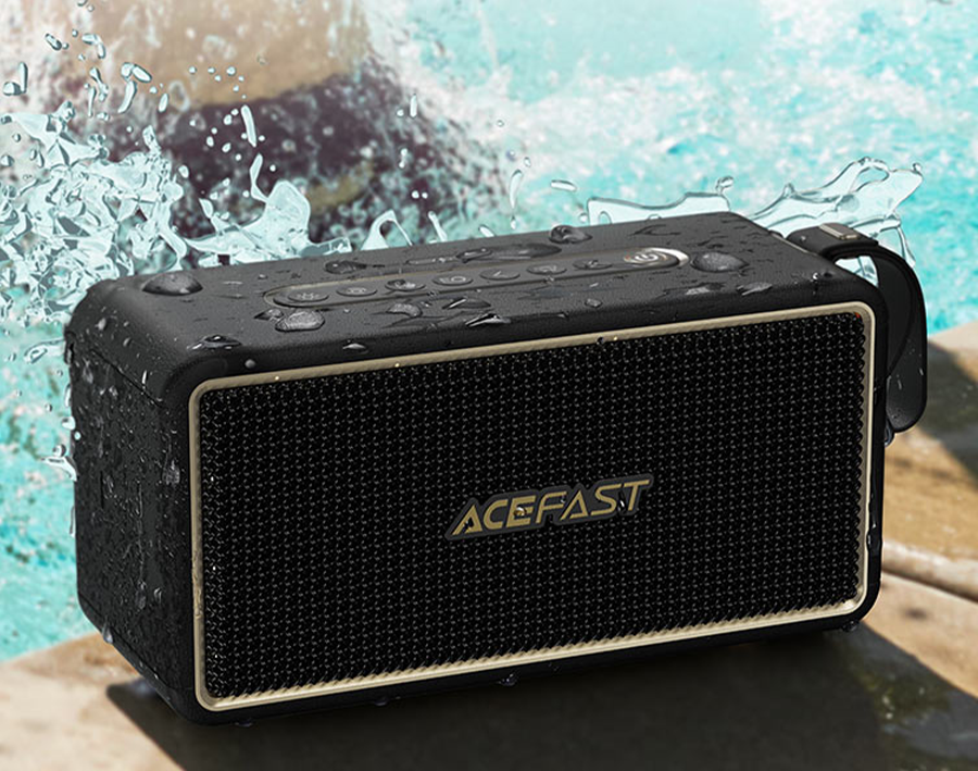 Портативная колонка ACEFAST K3 Ultra Portable Wireless Speaker - Black (6974316285106)