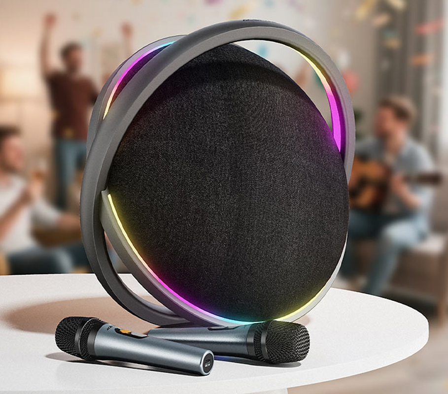 Портативная колонка Acefast K5 Max Portable Wireless Speaker - Black (6974316285670)