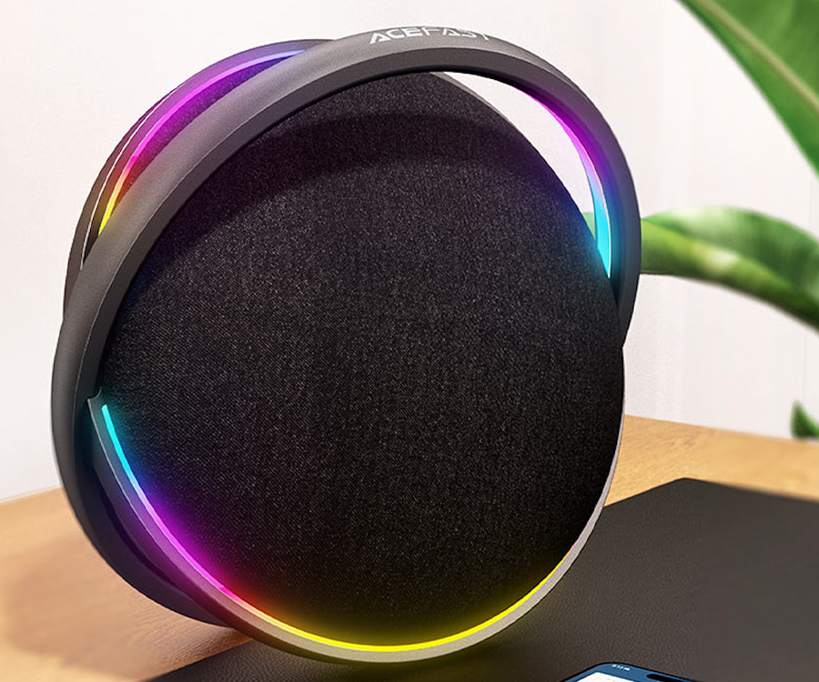 Портативная колонка Acefast K5 Pro Portable Wireless Speaker - Black (6974316285465)