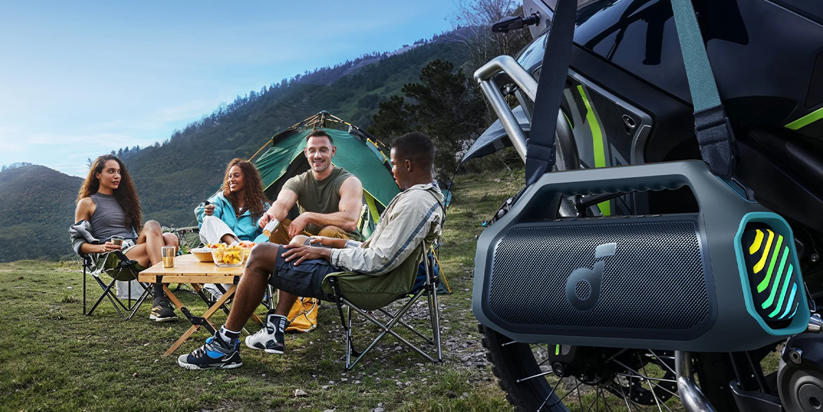 Портативна колонка Anker SoundCore Boom 2 Plus - Blue (A3134031)