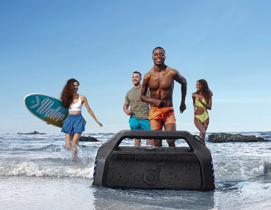 Портативна колонка Anker SoundCore Boom 2 Plus - Blue (A3134031)