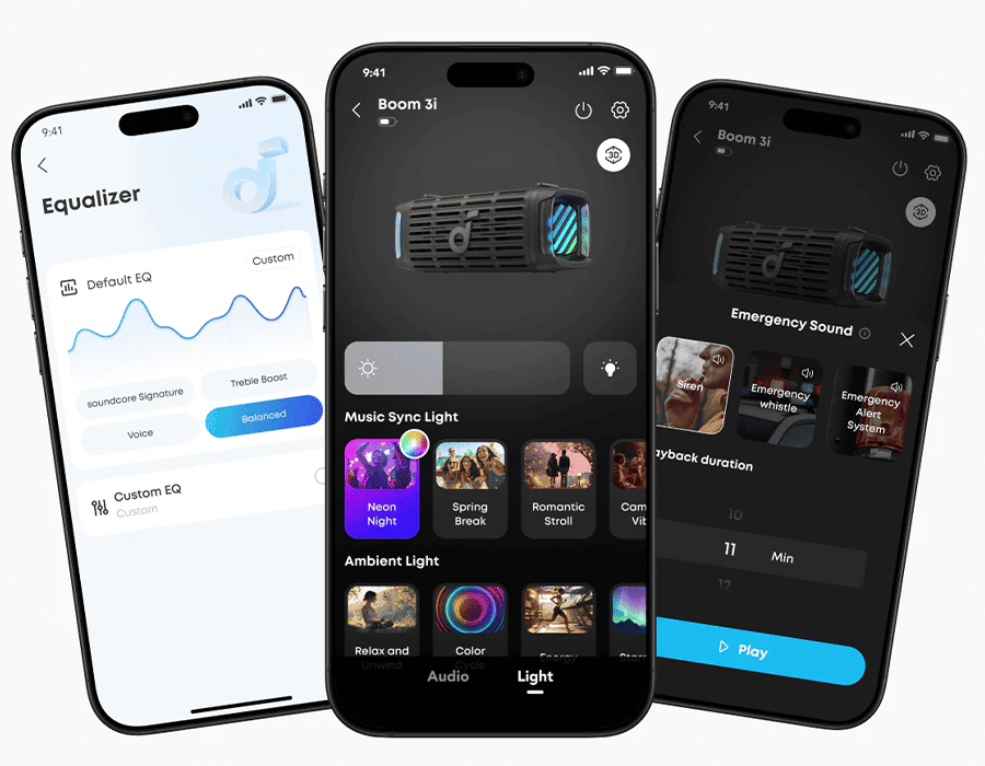 Портативна колонка Anker SoundCore Boom 3i - Black (D5100010)