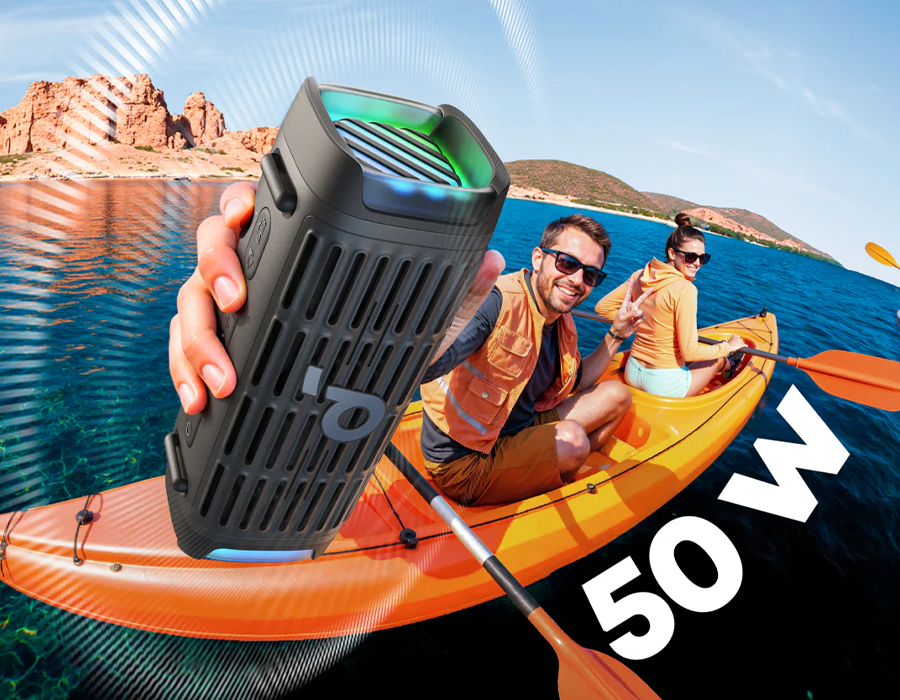 Портативна колонка Anker SoundCore Boom 3i - Black (D5100010)