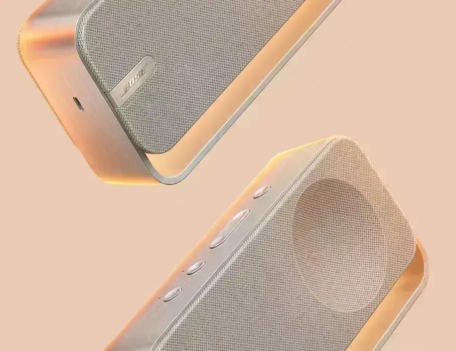 Пара колонок Bose SoundLink Home, з’єднаних у стереорежим