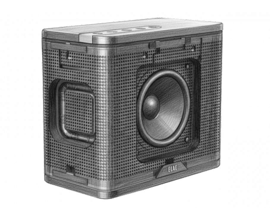 Портативна Hi-Fi колонка ELAC NAVA100 - Black (NAVA100-BK)