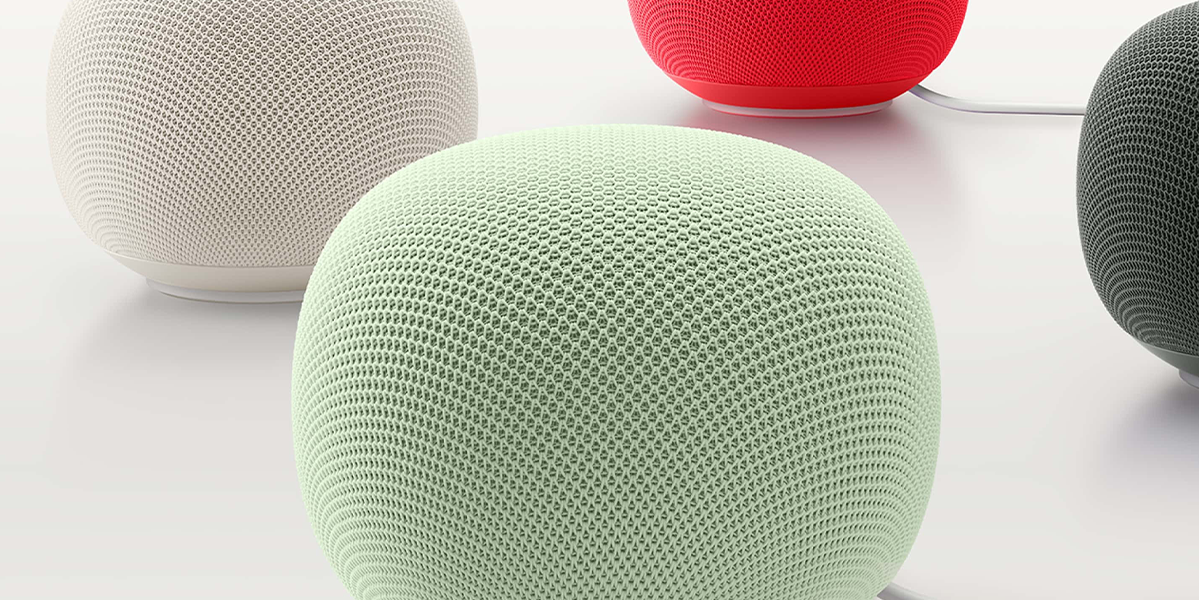 Розумна колонка Google Home Speaker with Gemini - Hazel (GA10554)