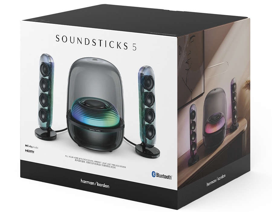 Harman Kardon SoundSticks 5: багатоканальне підключення через Auracast