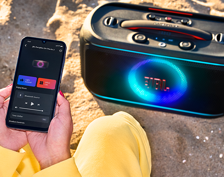 Колонка JBL PartyBox On-the-Go 2 Plus - White (JBLPBOTG2PLW)