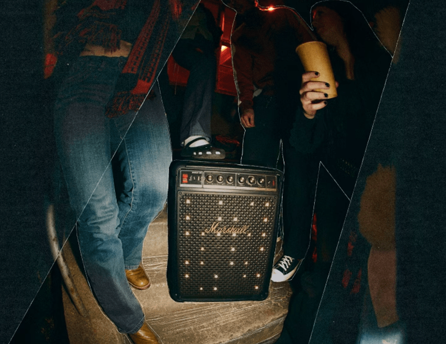 Колонка Marshall Bromley 450 Party Speaker - Black and Brass (1008199)