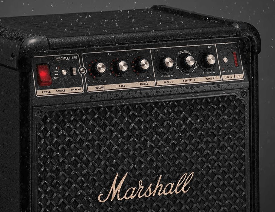 Колонка Marshall Bromley 450 Party Speaker - Black and Brass (1008199)