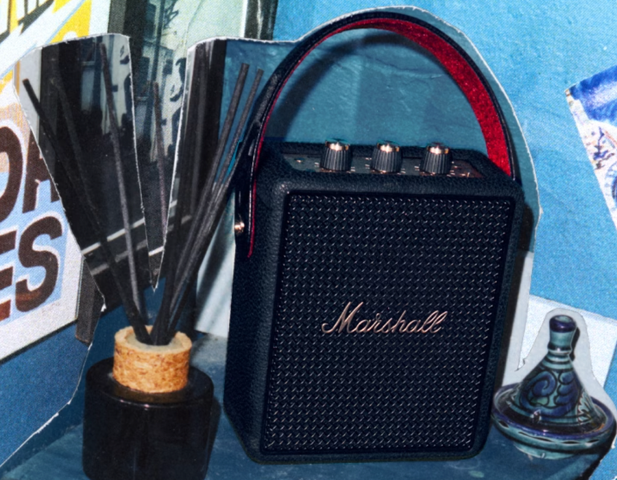 Колонка Marshall Stockwell III - Black and Brass (1008236)
