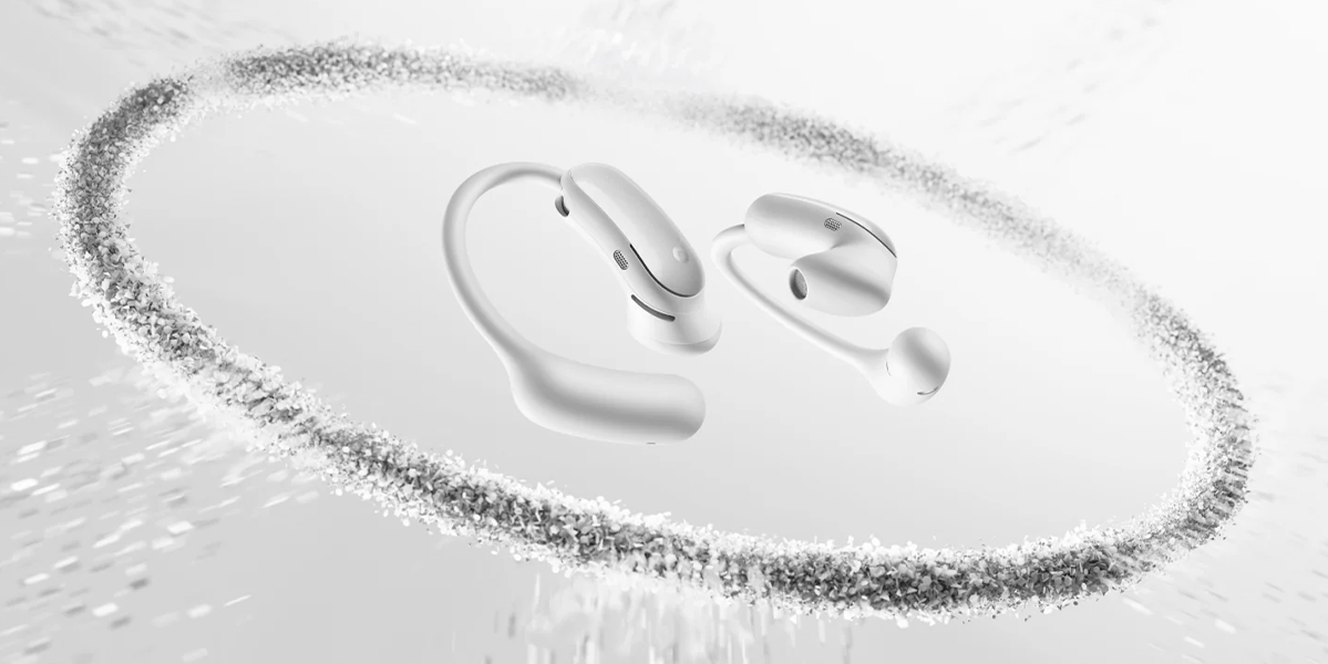 Навушники Anker SoundCore AeroFit 2 Pro Dual-Form Earbuds with Open-Ear - Gloss White (A3875W)