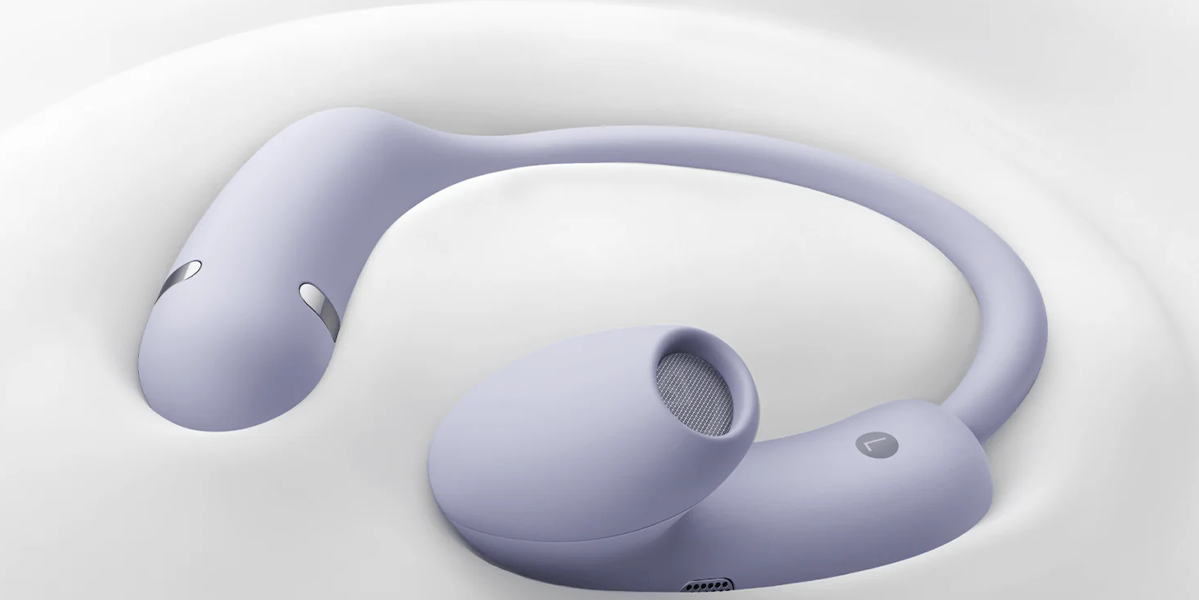 Навушники Anker SoundCore AeroFit 2 Pro Dual-Form Earbuds with Open-Ear - Gloss White (A3875W)