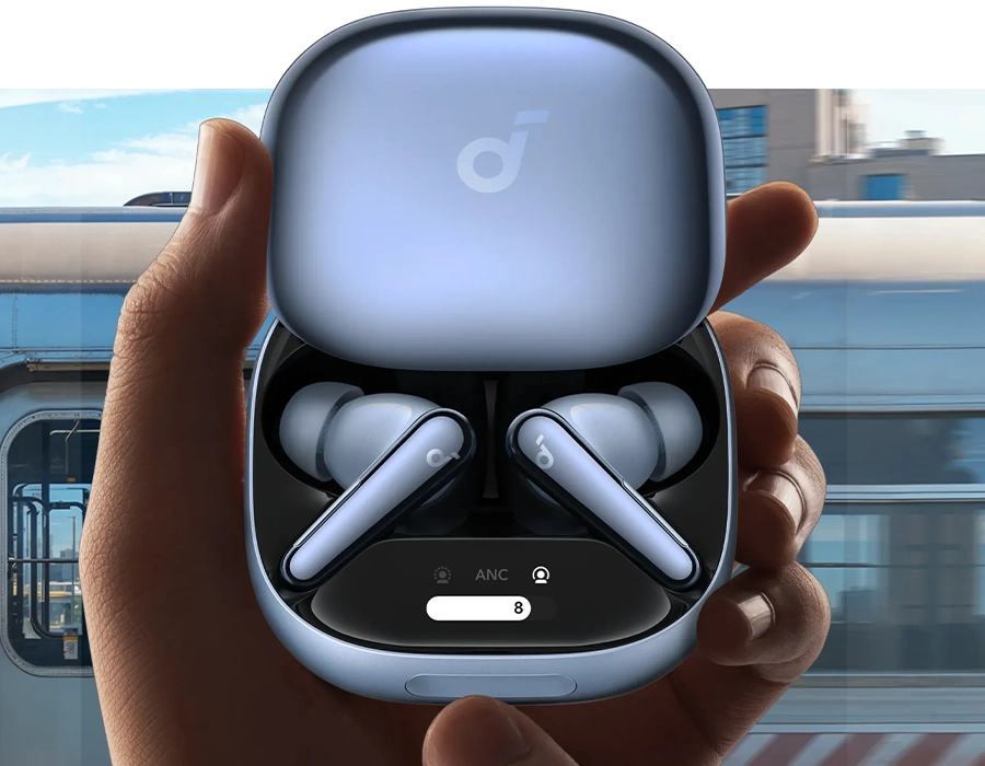 Наушники Anker SoundCore Liberty 4 Pro - Light Blue (A3954G31)