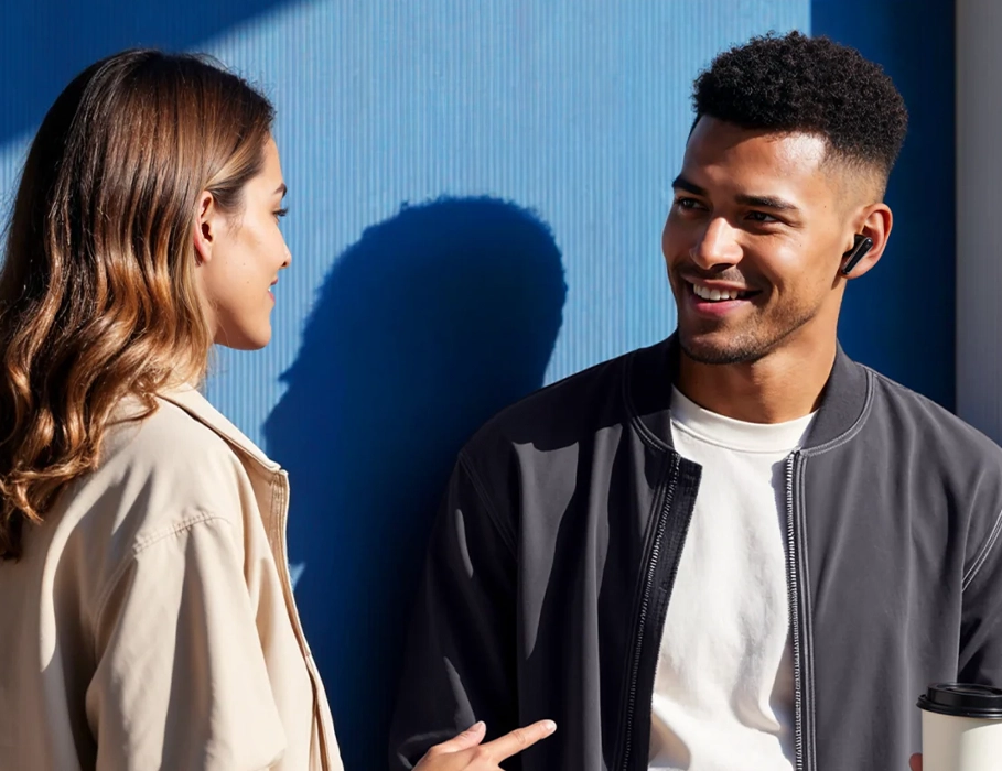 Наушники Anker SoundCore Liberty 5 with Dolby Audio - Apricot (A3957G51)