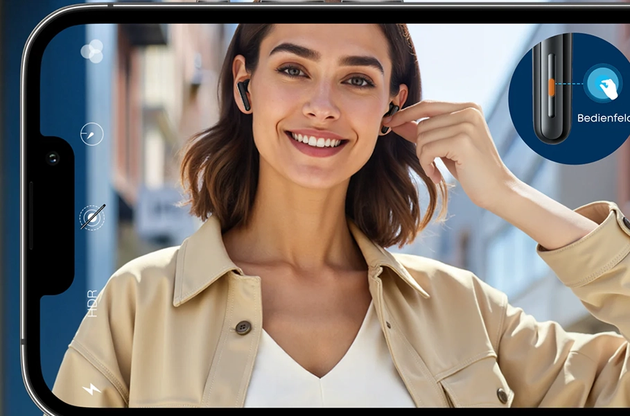 Наушники Anker SoundCore Liberty 5 with Dolby Audio - Apricot (A3957G51)