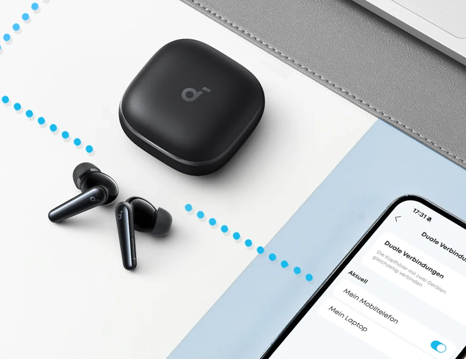 Наушники Anker SoundCore Liberty 5 with Dolby Audio - Apricot (A3957G51)