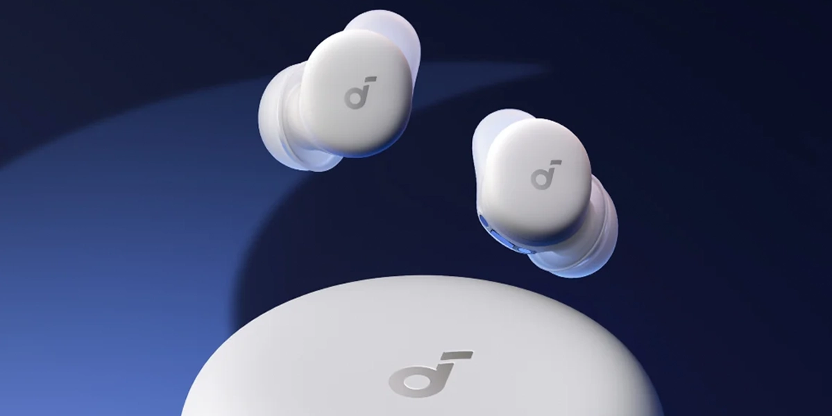 Умные наушники для сна с ANC Anker SoundCore Sleep 30 - Moonlit White (D1301G21)