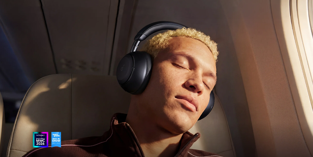 Навушники Anker SoundCore Space 2 - Jet Black (D1402J)