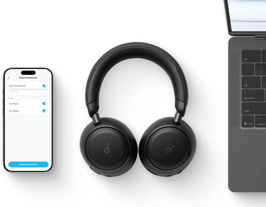 Навушники Anker SoundCore Space 2 - Jet Black (D1402J)