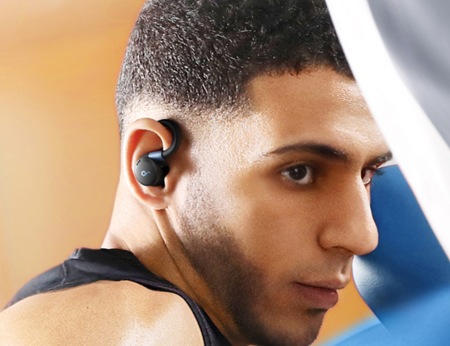 Навушники Anker SoundCore Sport X20 Earbuds with Hook - White (A3968G21)