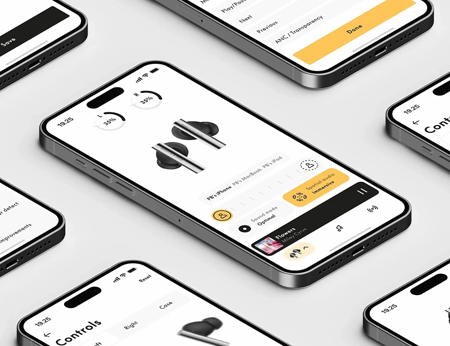 Beo Grace демонстрация приложения Bang & Olufsen