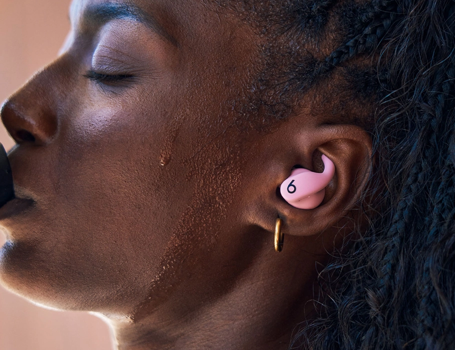 Навушники Beats Powerbeats Fit — Wireless Fitness Earbuds with Secure Fit — Power Pink (ME2L4)