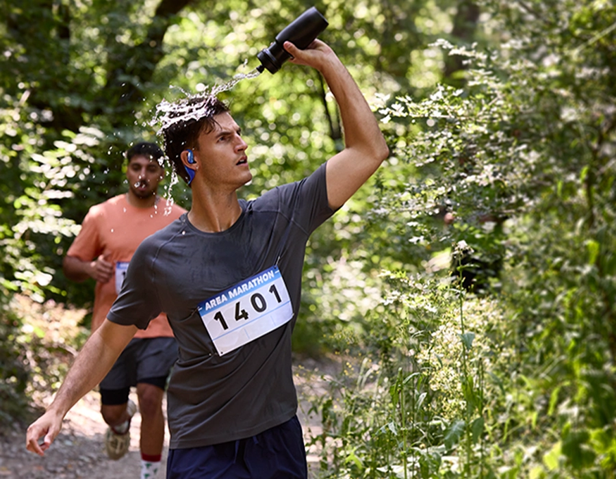 Бездротові спортивні навушники JBL Endurance Pace – Blue (JBLENDUPACEBLU)