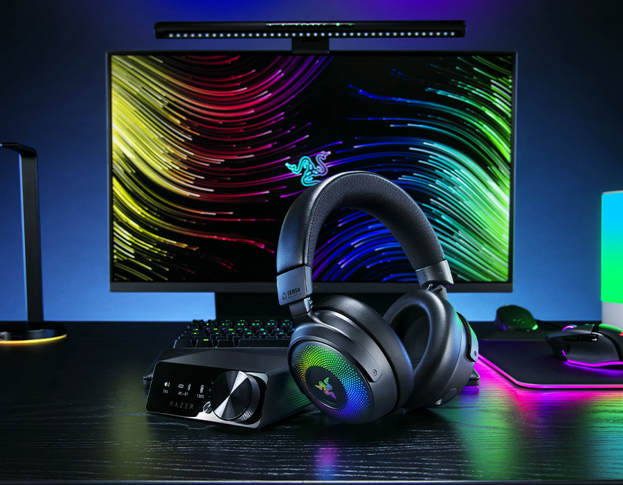 Ігрова гарнітура Razer Kraken V4 Pro Wireless - Black (RZ04-05160100-R3M1)