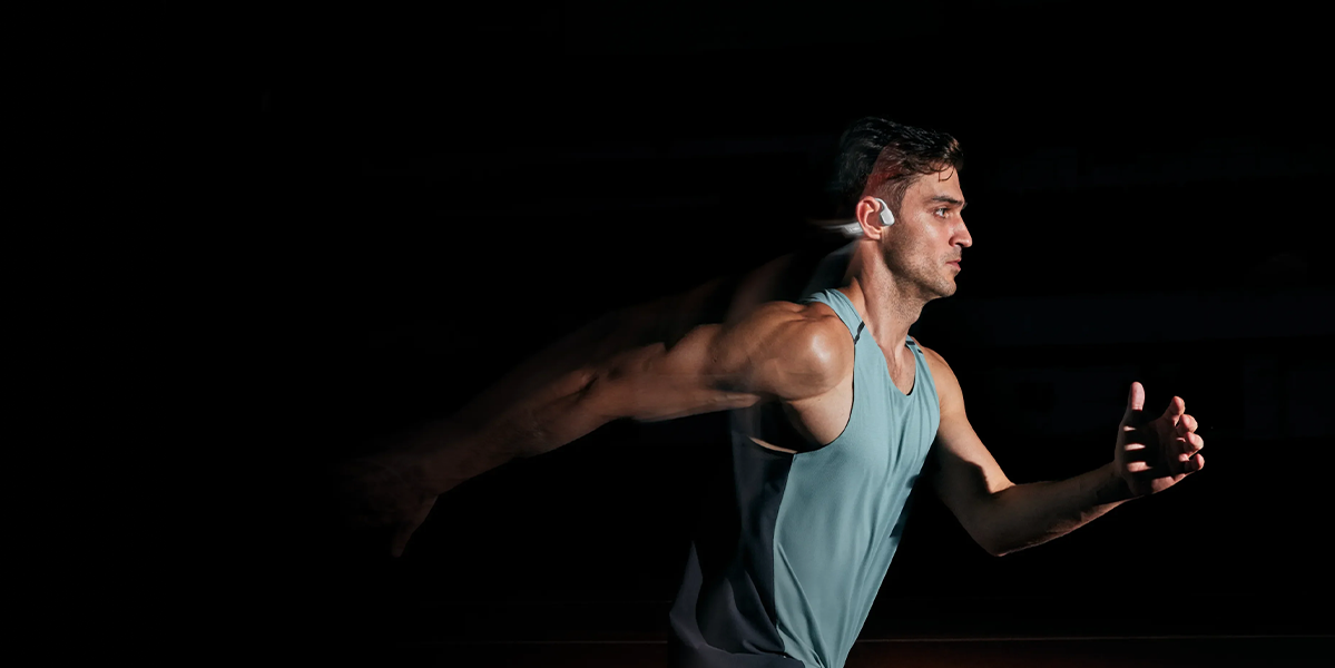 Наушники Shokz OpenRun Pro 2 Mini Open-Ear Bone Conduction Sports Headphones - Silver (S821-MN-SR)