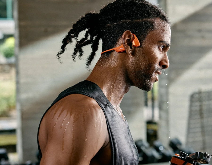 Наушники Shokz OpenRun Pro 2 Mini Open-Ear Bone Conduction Sports Headphones - Silver (S821-MN-SR)