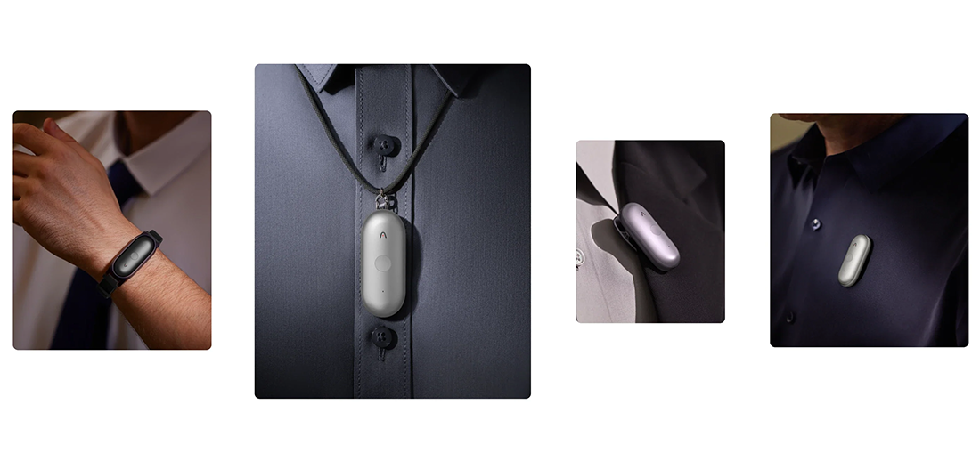 Цифровий диктофон PLAUD NotePin S - Black (PN0210-BL)