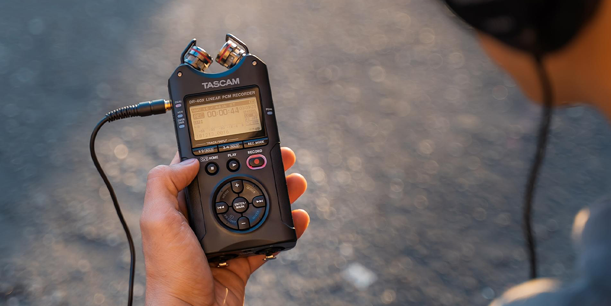 Цифровий диктофон Tascam DR-40X (DR-40X)