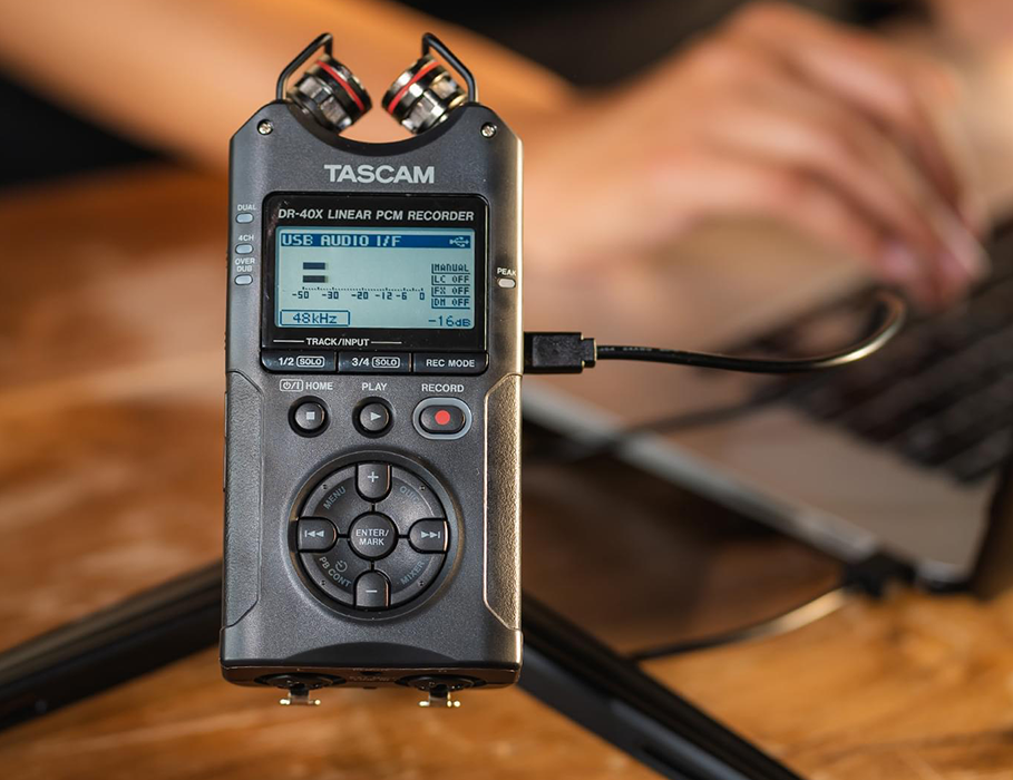 Цифровий диктофон Tascam DR-40X (DR-40X)