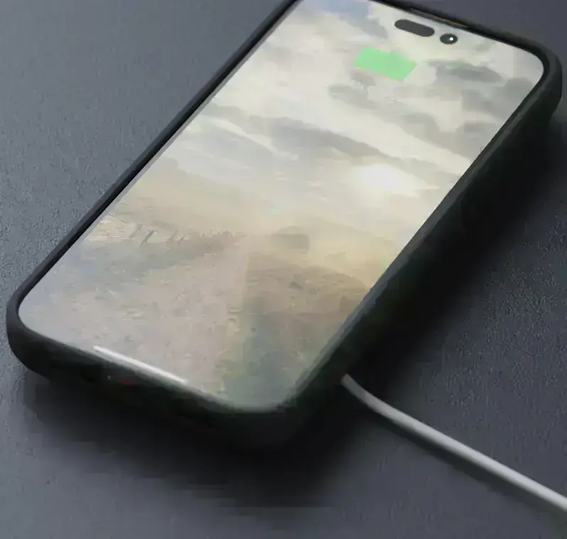 Чехол Njord Suede Comfort+ Case for iPhone 14 Pro Max - Camel (NA44CM04)