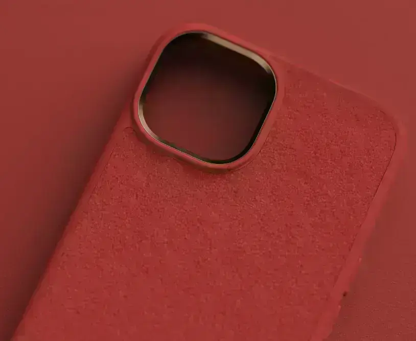 Чехол Njord Suede Comfort+ Case for iPhone 14 Pro Max - Camel (NA44CM04)