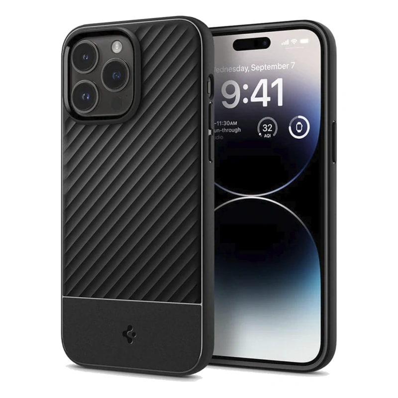 spigen-iphone-14-pro-case-core-armor-matte-black